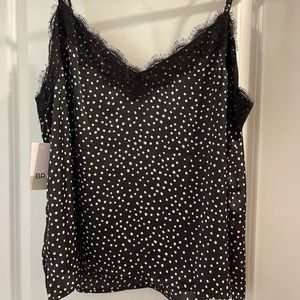 BP Lace Trim Swing Cami, XL